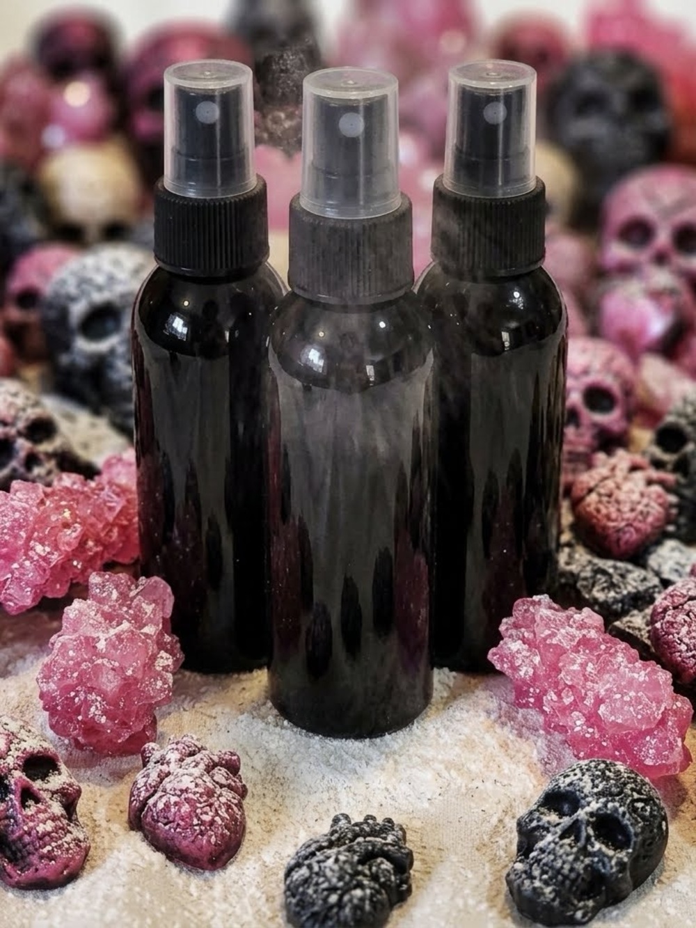 Orchid & Vine Home Refresh Room & Linen Spray Pink Sugared Skulls